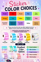 50 Custom YOUR WAY WATERPROOF 2.25″× 1.25″ Handmade INFO STICKERS LABELS SEALS