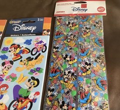 SANDYLION Stickers WILTON Treat Bags Disney Mickey Mouse And Friends NIP Lot 3