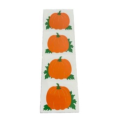 Vintage 1994 Mrs. Grossman’s Pumpkin Patch Stickers Halloween Fall 1 Sheet Strip
