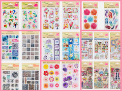 1289+ STICKERS! Fun Lot Stickers Kit Set Planner Craft Scrapbook Variety Themes!