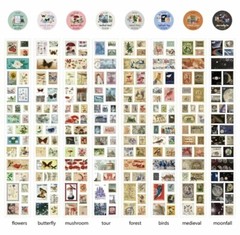 Single Sheet-Stamps- Flora/Fauna, Astronomy+ more! 10-12 per. Scrapbook, DIY