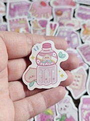 Lot Of Assorted Sweet Treat Stickers, Approximately 95 Stickers, Desserts Snacks