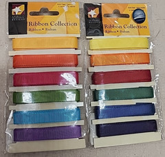 American Traditional Designs Ribbon Collection Lot of 2 new pkgs 6 yards in each