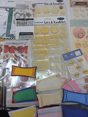 Lot Of 55 Mixed Brands Scrapbooking Supplies, Stickers, Sentiments, Etc.
