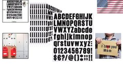 Self-Adhesive Fade Resistant Door Window Address Sign