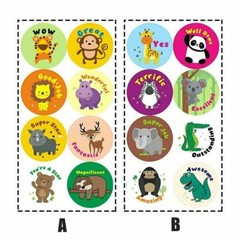 500Pc Thank You Stickers Labels for Envelopes Bubble Mailers Gift Bags Packaging