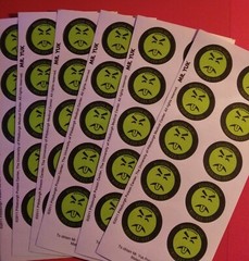 Mr. Yuk Stickers 60 Stickers (6 Sheets) Daily Shipping +Tracking ~ NEW *GENUINE*