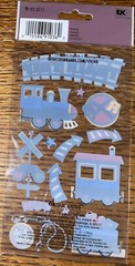 Sticko Train🚂Trip Vacation RR Engine Transportation Railroad🛤Crossing Stickers