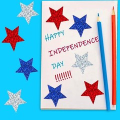 500 Pcs 4th of July Stickers 1In American Patriotic Sticker Fourth of July La…