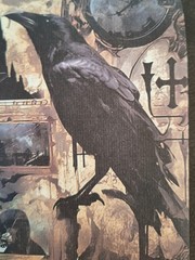 30 Pg Sticker Book Gothic Night Castle & 20 Sheets Ephemera Papers 50 Pgs Total