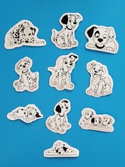 101 Dalmatians Scrapbooking Stickers Disney 10 X Vinyl Sticker May249