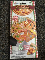 Grafix Cards Scented Pizza Stickers