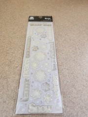 Cloud 9 Designs/Rain Dots~Snow Fun~Dimensional Stickers