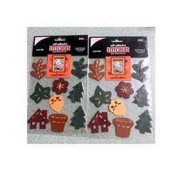 Lot Of 12 New Fall Halloween Themed scrapbooking stickers Creative Memories