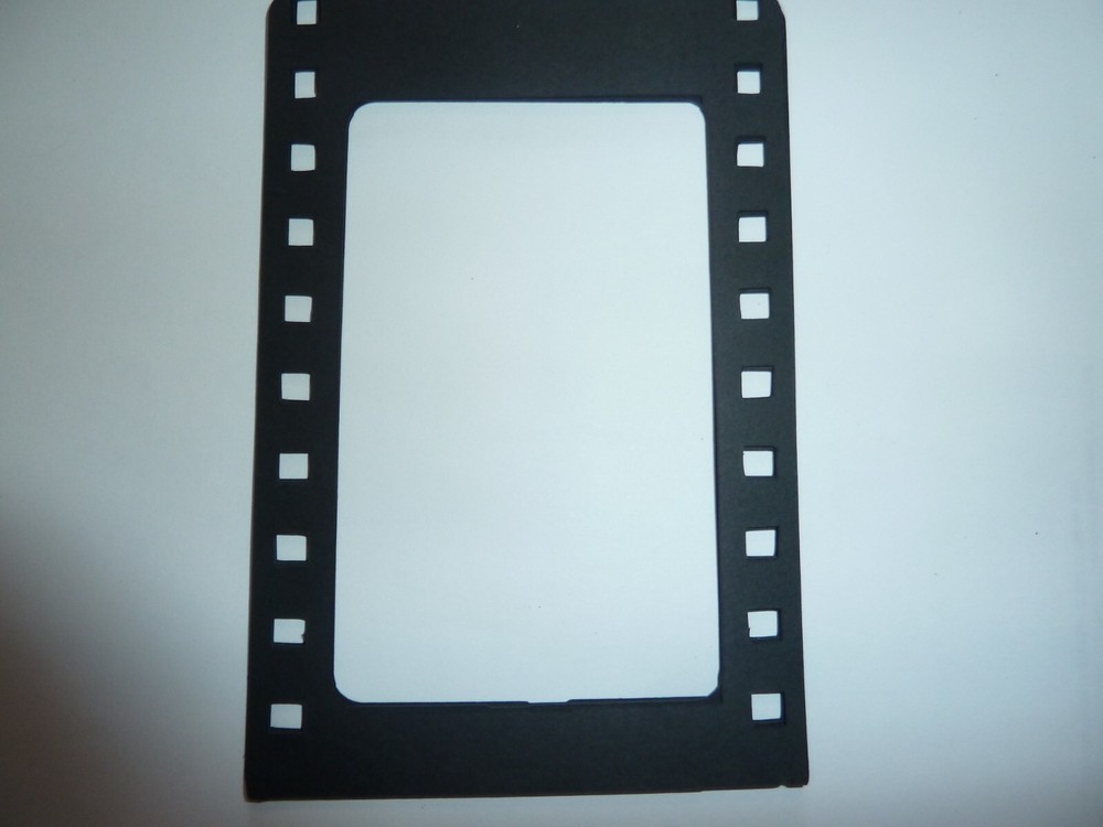 filmstrip SCRAPBOOKING FRAMES in black, 4×6 4 AVAILABLE
