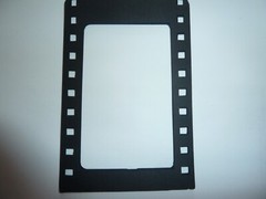 filmstrip SCRAPBOOKING FRAMES in black, 4×6 4 AVAILABLE