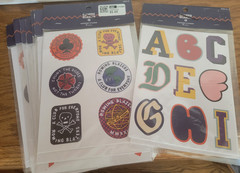 Rowing Blazers Stickers Set Graphic Sheet Target Exclusive 8 Packs NEW