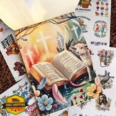 ZHIJIANHZ Bible Verse Stickers 353 Pcs Religious