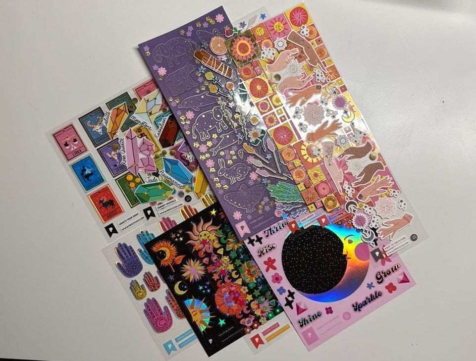 Pipsticks Sticker Sheets Set – Assorted June 2023 Collection (10 Sheets)