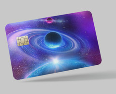 GALAXY , 2 pc credit card skin & DEBIT CARD,TROLLEY & GYM