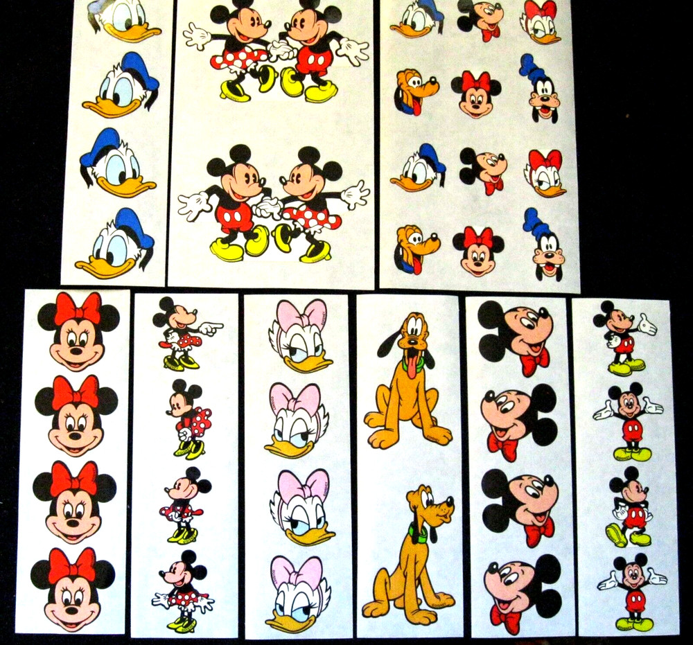 Mrs Grossman Classic Disney Characters – Nine Sheets (90’s Vintage)
