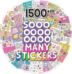 Sticker Book with Large and Small Sizes, Kids Stationary for Water Bottle, No…