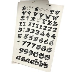 Stickers New Alphabet Letters Numbers Symbol Fonts Flowers Sayings Huge Lot 100s