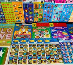 MEGA Sticker Lot GIRLY STUFF All Themes JoJo HALLMARK Kid Squad Girls Boys 4000+