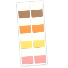 Label Clear Tabs With Color Coding Without Residues For Organizing