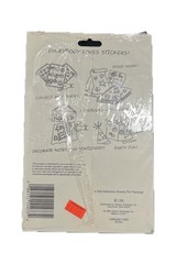 Vintage 1994 Gibson animals on ferris wheel stickers – 4 sheets – new in package