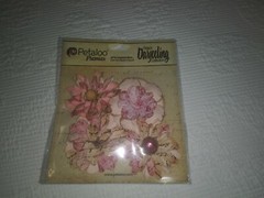 Petaloo Floral Embellishments «Wild Blossoms Paper Flowers» 4 pc PINK 1479-130