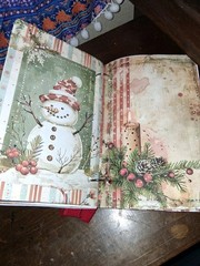 Shabby Christmas Junk Journal Scrapbook Usa Seller