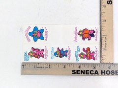 5 Vintage BubbleRex Dinosaur Sticker Mascot Tylenol Advertising 90s Unused New