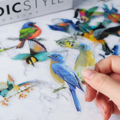 40PCS Bird Stickers, Bird Stickers Waterproof for Scrapbook Journal Laptop Gift