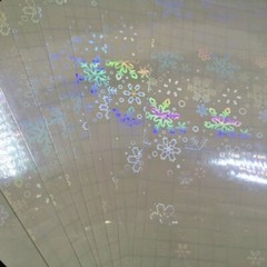 5x A4 Size Holographic Overlay Film Self-Adhesive Cold Laminating Sheets Quality