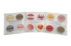 MICHAELS DIMENSION EMBELLISHMENT STICKERS – SCRAPBOOKING – LOT OF 15