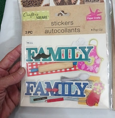 Large lot of scrapbook craft stickers 25 packs Family, summer, baby. Pop-up 3D +