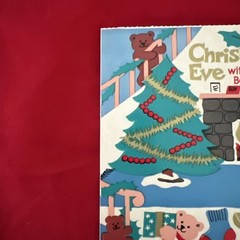 Vintage Sandylion Christmas Eve With The Bears Maxi Activity Sticker Sheet