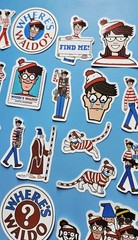 Where’s Waldo Stickers Set (50 Pcs) Novelty Stationery Scrapbook -Waterproof