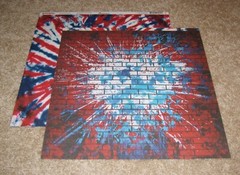 Reminisce Design 12×12 Double Sided Paper (2) ~ Patriotic All American Tye Dye