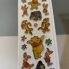 Vintage Sandylion Gems Disney Winnie The Pooh Eeyore Piglet & Tigger Stickers