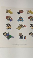 Vtg 80’s gummed sticker lot Cabbage Patch Kid