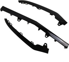 3 X Front Bumper Cover Lower Grille Trim Molding fit for 2014-2016 Mercedes