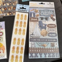 Lot of 15 Jolee’s Boutique K&Company Sticky Pix Scrapbooking