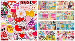 Fun! STICKER Lot GIRLY Planner All Themes & AGC HALLMARK Kid Squad Girls 689+