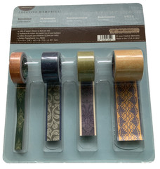 Creative Memories REMINISCE Paper Ribbon NEW 2010 Retired 4 rolls OPENED