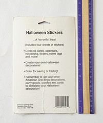 Vtg Halloween Stickers LOT American Greetings NIP Witches Ghots Pumpkins Cats
