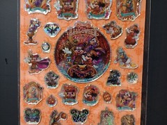 Disney Epoxy Prism Sticker Sheet Pack TOKYO DISNEYLAND DISNEYSEA JAPAN Halloween