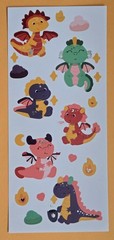 Dinosaurs Kids Sticker Sheet
