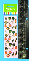 Halloween Irridescent Pearl Mini Stickers 1 Sheet Sticker Pack